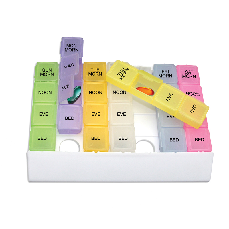 Rainbow 24/7 Medicine Tray