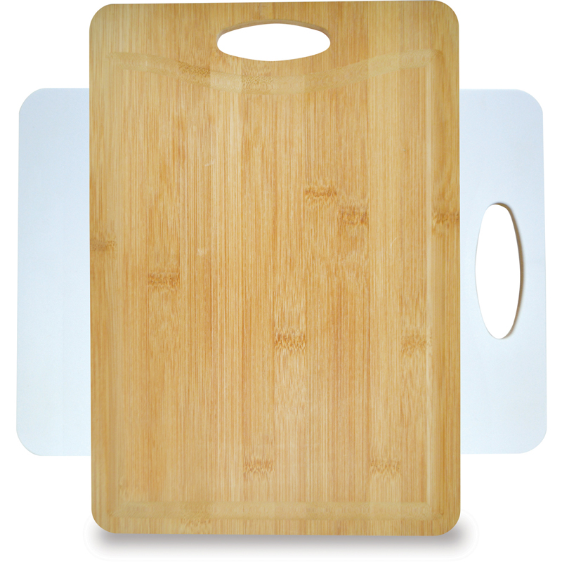 Best Of Both Worlds Bamboo Plastic Cutting Board