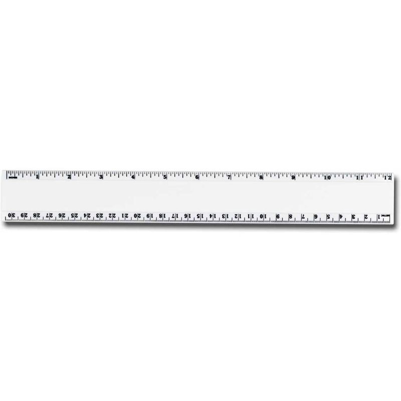 Pro-Scale 12" Plastic Ruler